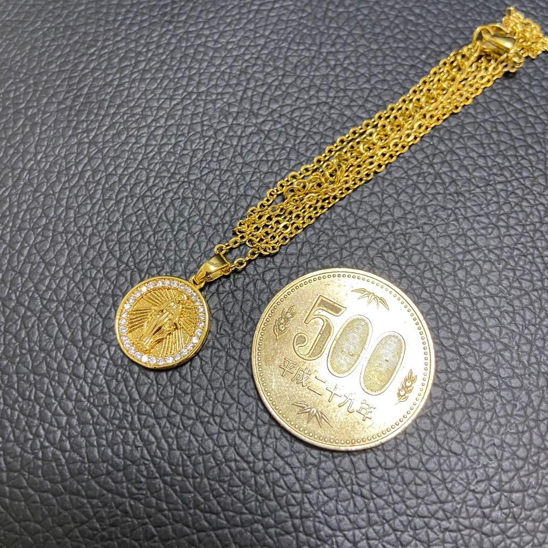 18k gp マリア ゴールド ネックレス アバランチ