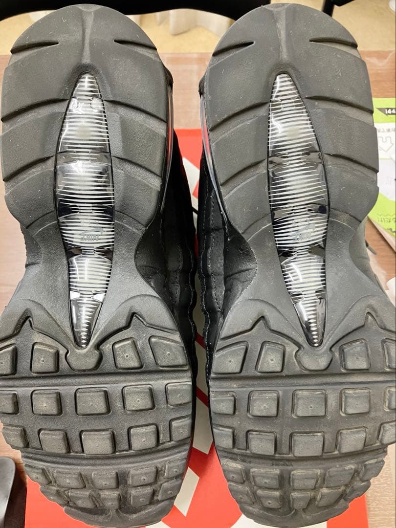 靴 Air Max 95 OG Big Bubble Triple Black