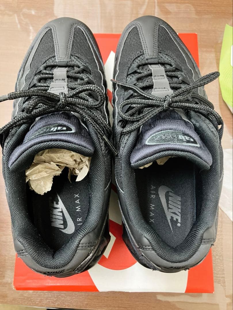 靴 Air Max 95 OG Big Bubble Triple Black