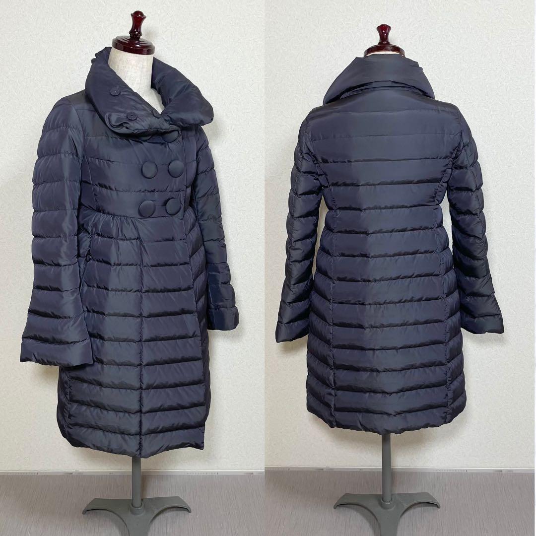 MONCLER モンクレール ジョアンナ 00 ブラック ロングダウンコート