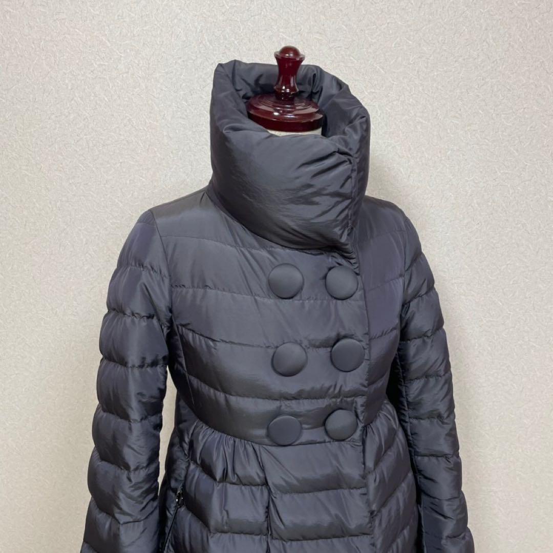 MONCLER モンクレール ジョアンナ 00 ブラック ロングダウンコート