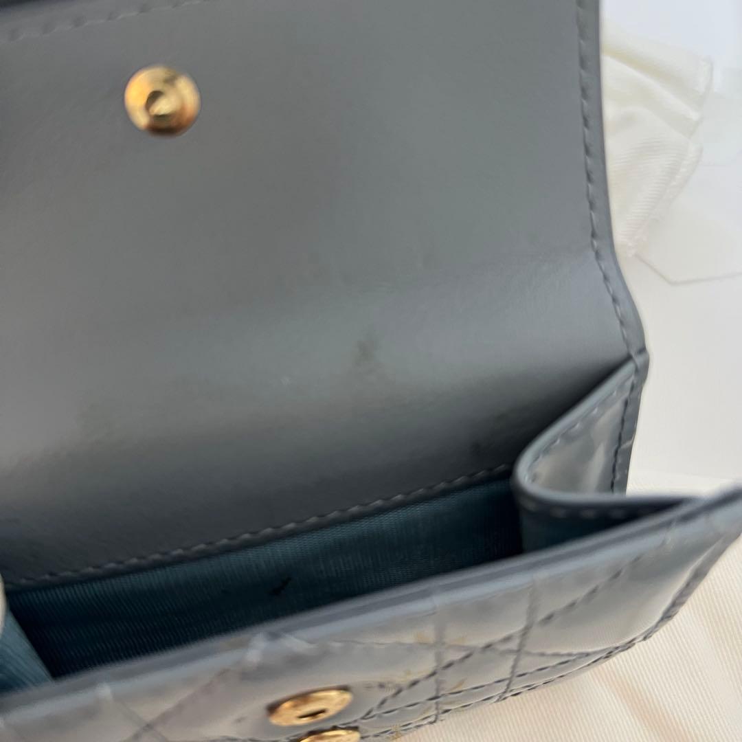 レディーディオールロータスウォレットLady Dior Lotus ブルー