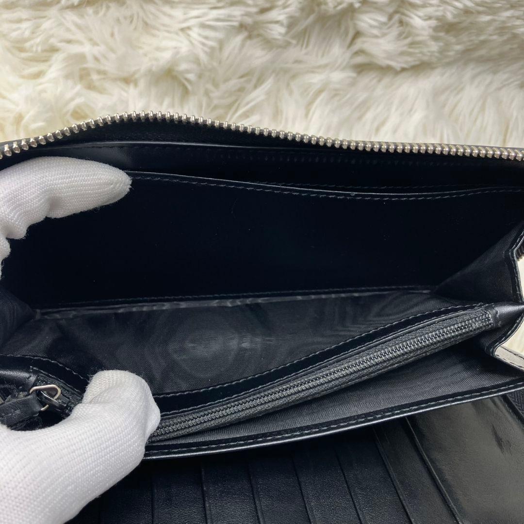 ✨極美品✨グッチ　長財布　ラウンドファスナー オーガナイザー　黒