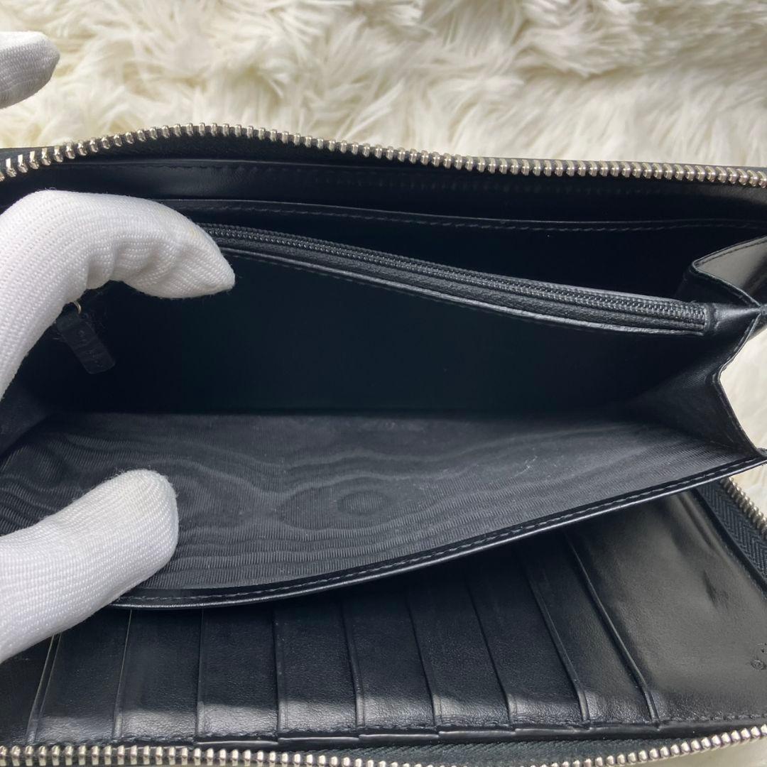 ✨極美品✨グッチ　長財布　ラウンドファスナー オーガナイザー　黒