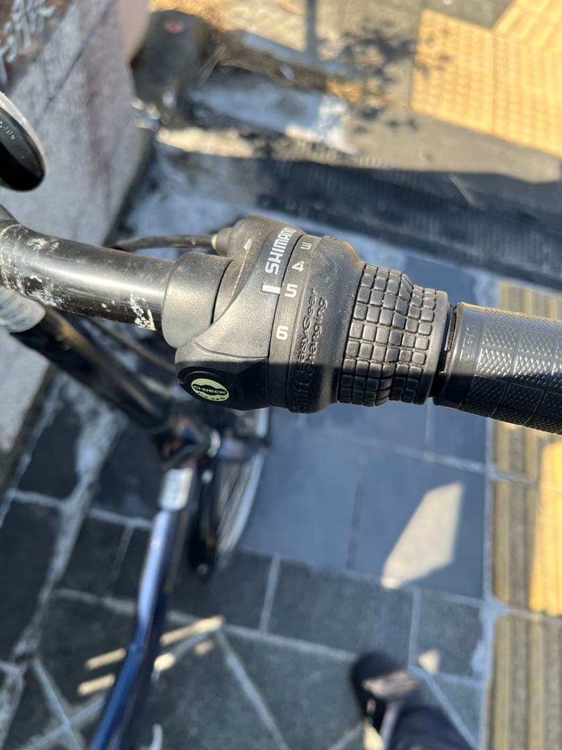 未整備　電動アシスト　Panasonic aluminum FRAME 折り畳み