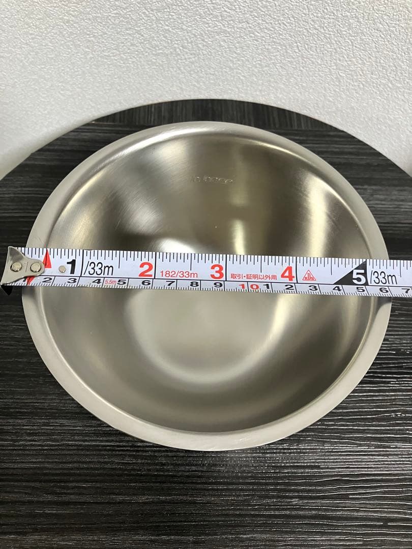 la base ラバーゼ　ステンレス角バット　角ザル　ボウル×2　4セット