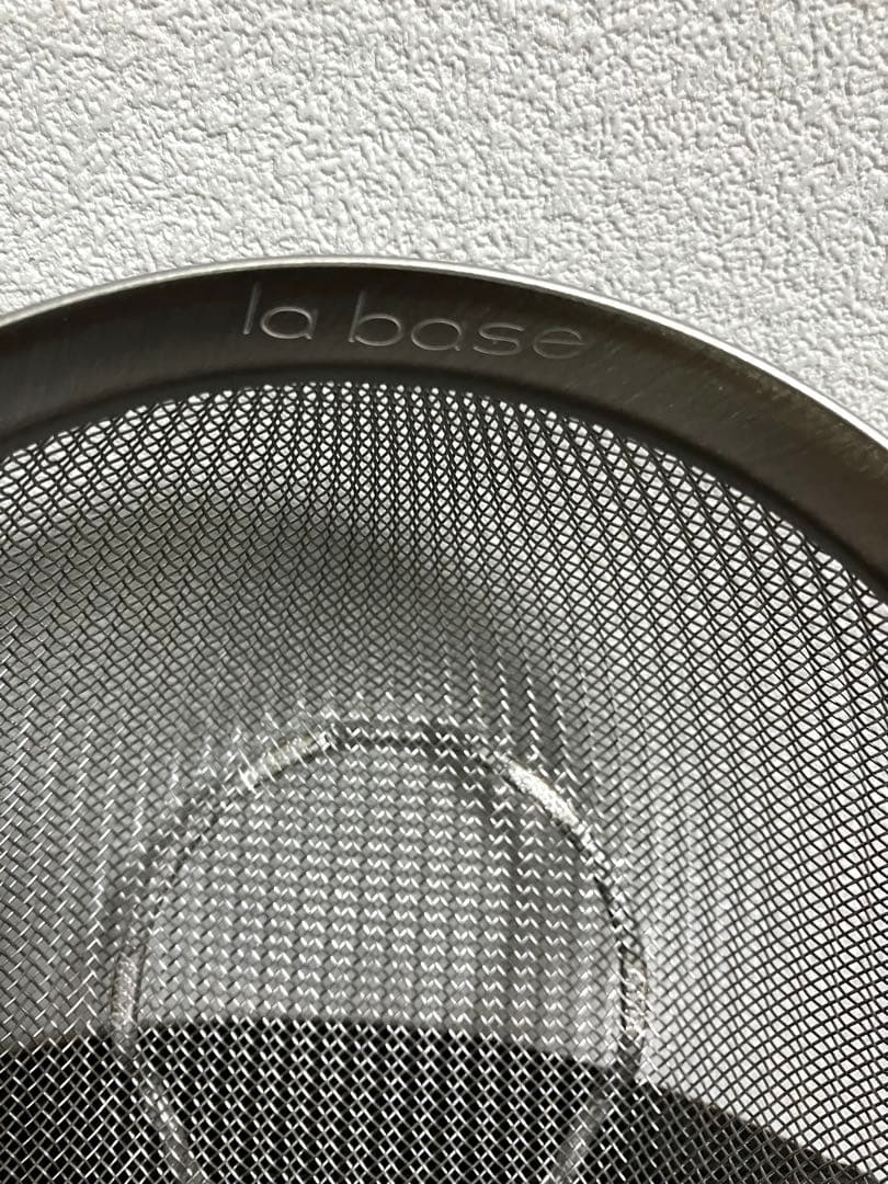 la base ラバーゼ　ステンレス角バット　角ザル　ボウル×2　4セット