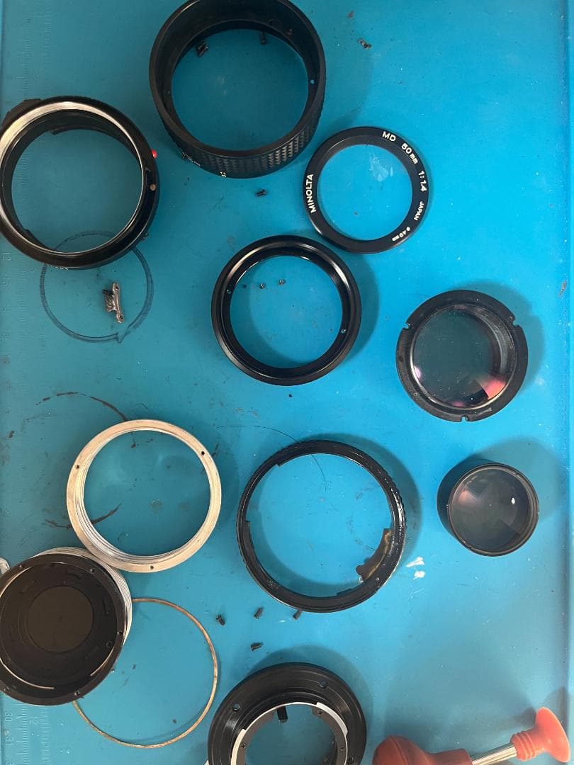 【バブルボケ】動作◎ ミノルタ New MD 50mm F1.4 953