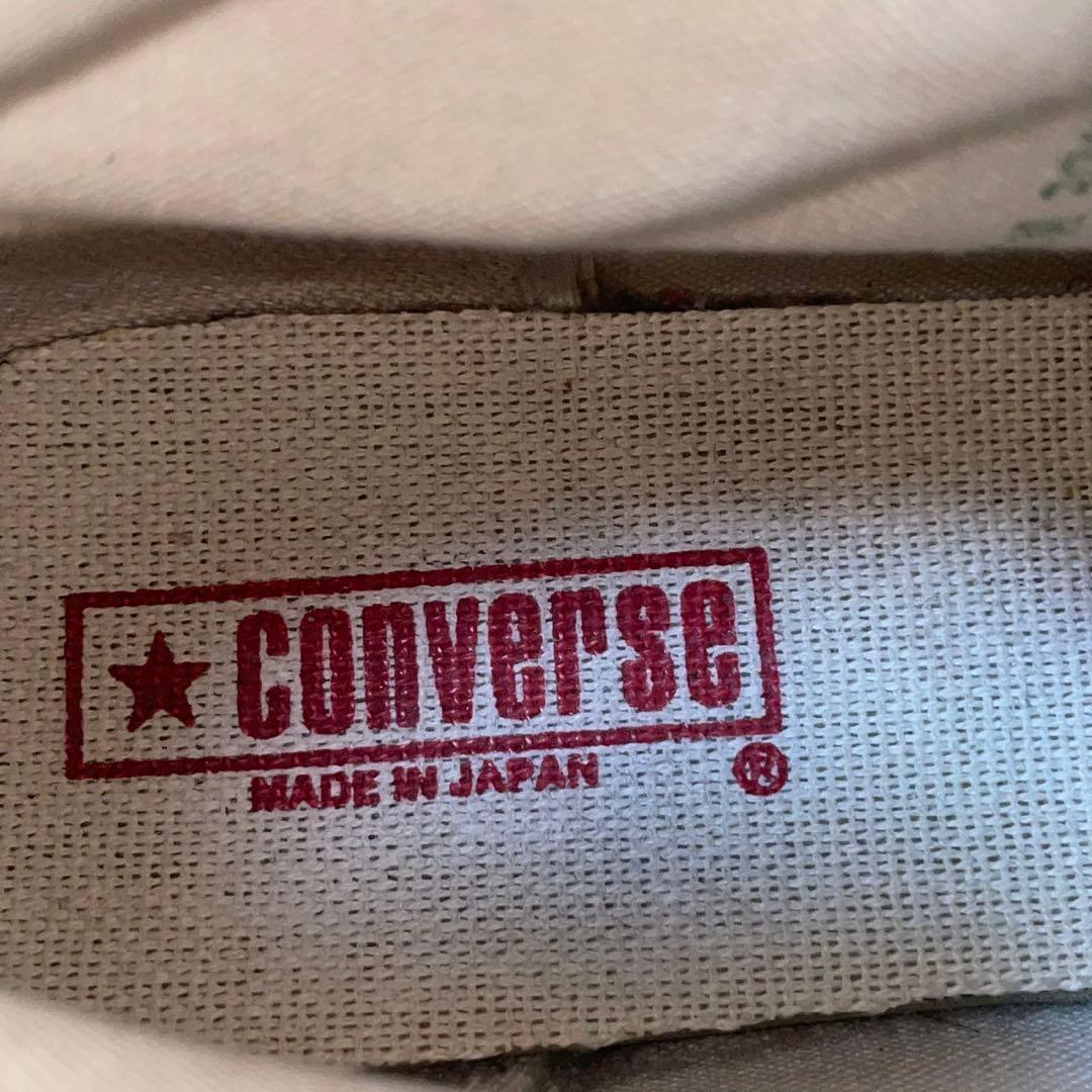 ★日本製★コンバース オールスター ハイカット【27】キャンバス ブラック 美品