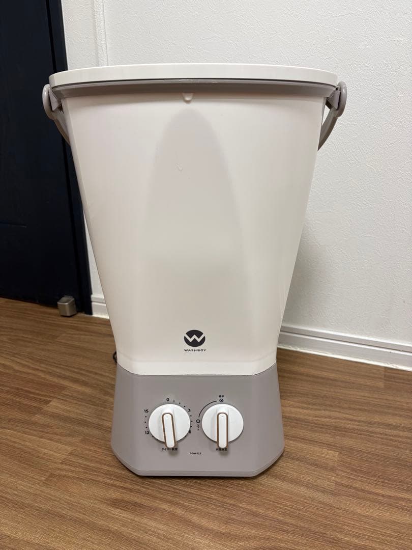 シービージャパン ウォッシュボーイ TOM-12F バケツ型洗濯機　小型洗濯機