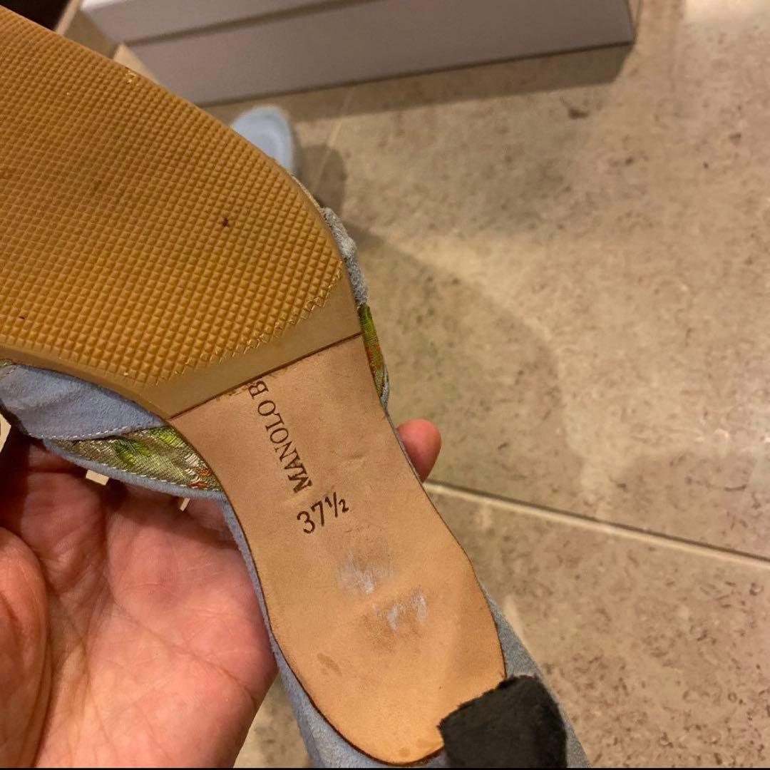 レア♡限定品マノロブラニク　ミュール 37.5