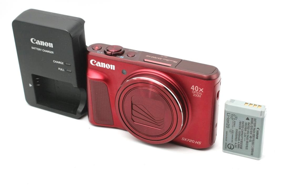 ★極美品★ Canon PowerShot SX720 HS レッド WI-FI