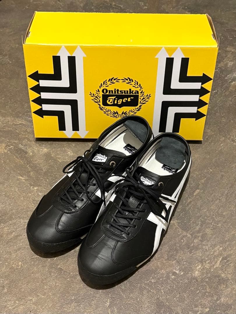 オニツカタイガー メキシコ66 SD 27.0 BLACK/WHITE