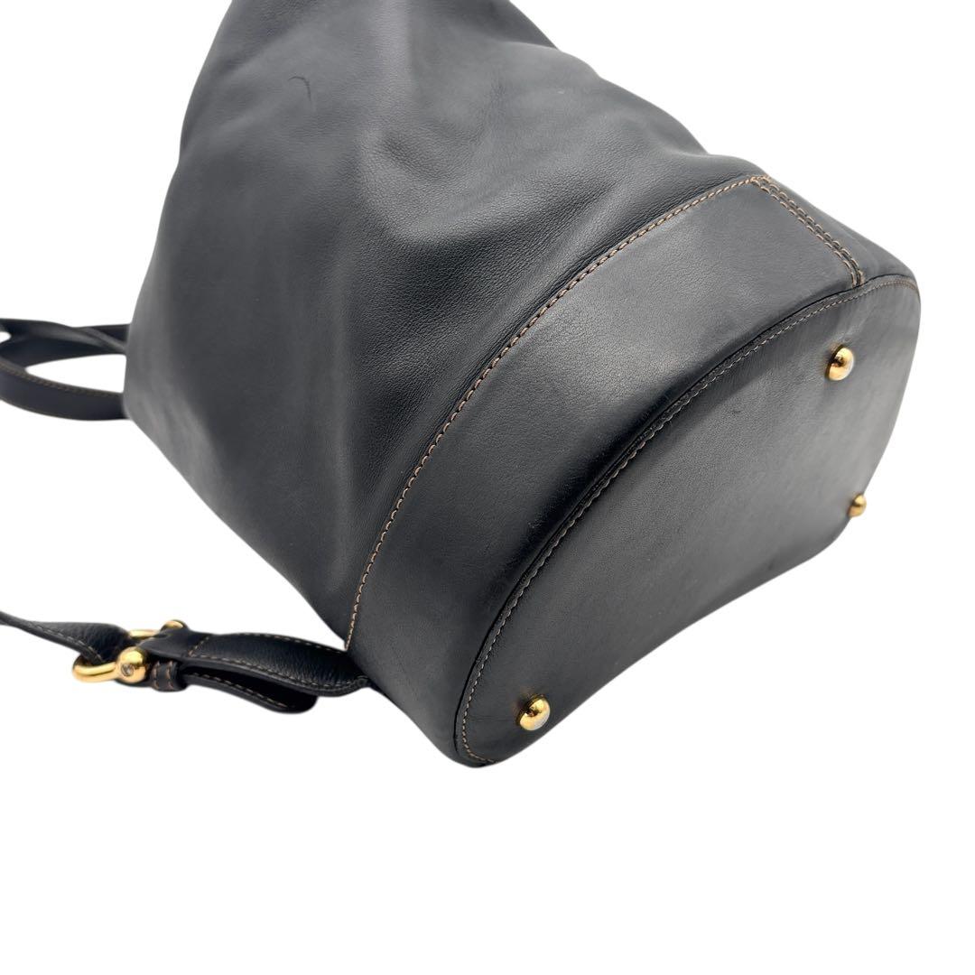 LOEWE アントン リュックサック ポーチ付き ゴールド金具