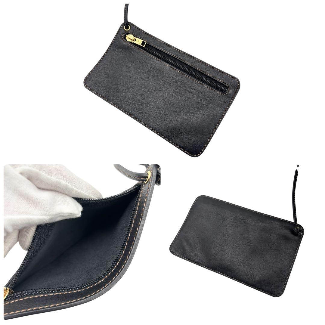 LOEWE アントン リュックサック ポーチ付き ゴールド金具