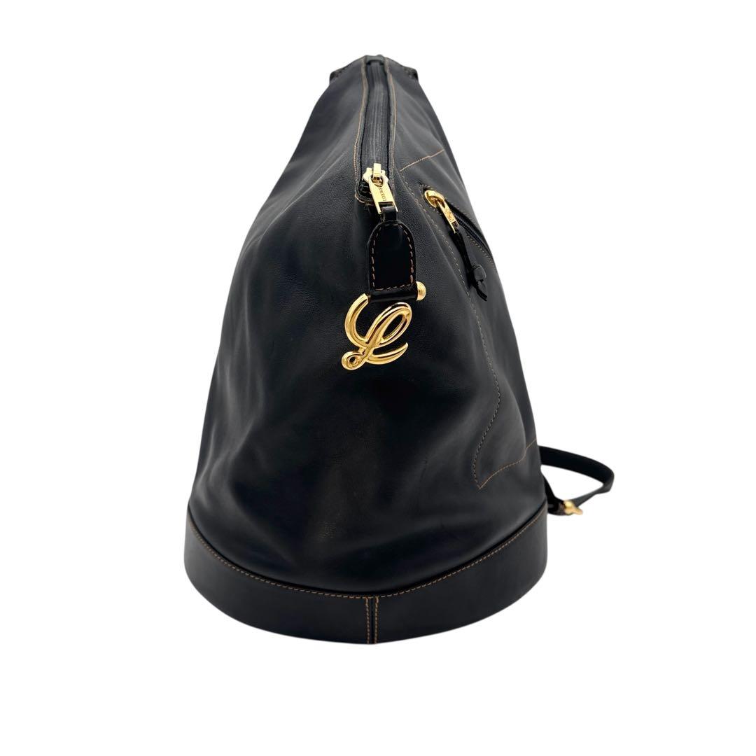 LOEWE アントン リュックサック ポーチ付き ゴールド金具