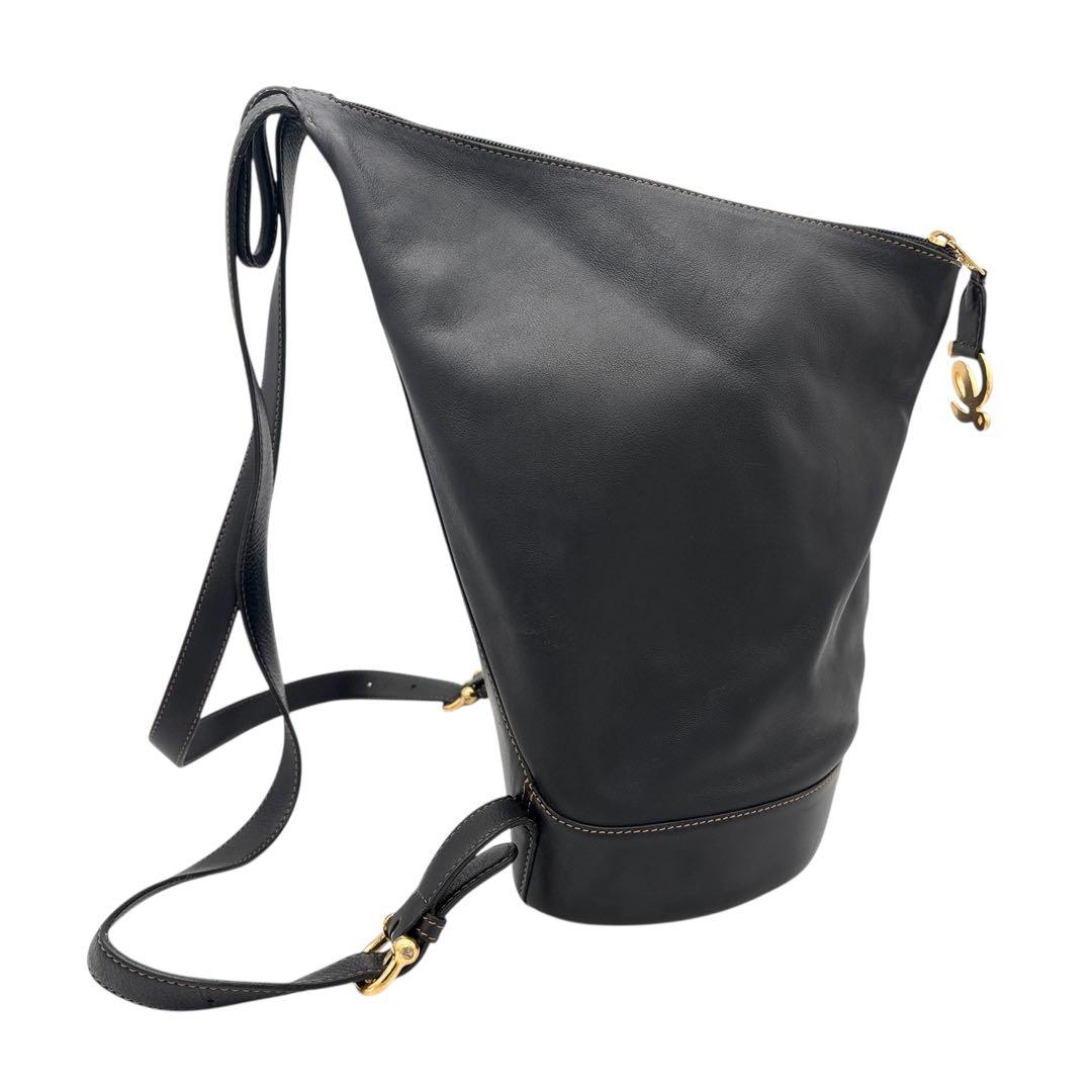 LOEWE アントン リュックサック ポーチ付き ゴールド金具