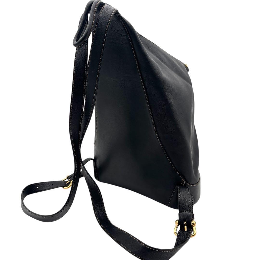 LOEWE アントン リュックサック ポーチ付き ゴールド金具