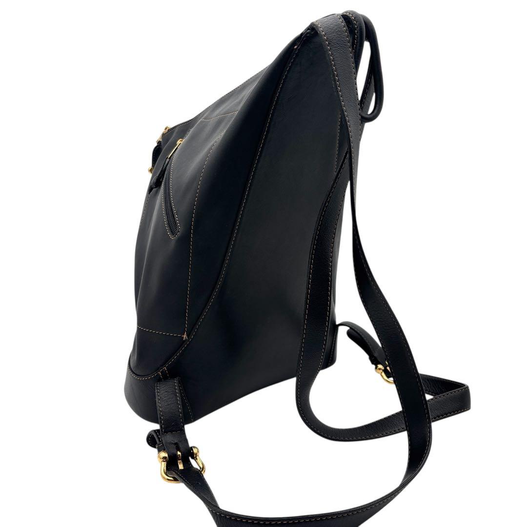 LOEWE アントン リュックサック ポーチ付き ゴールド金具