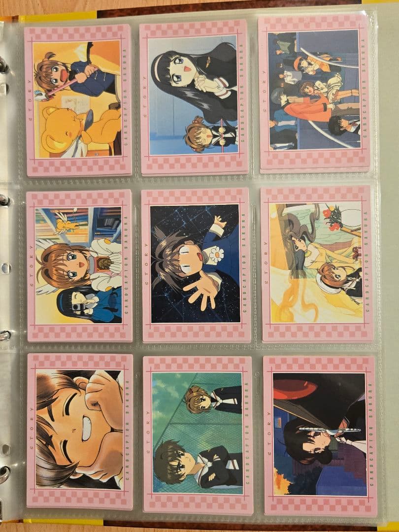 カードダスマスターズ　カードキャプターさくらPART1　セミコンプ、バインダー