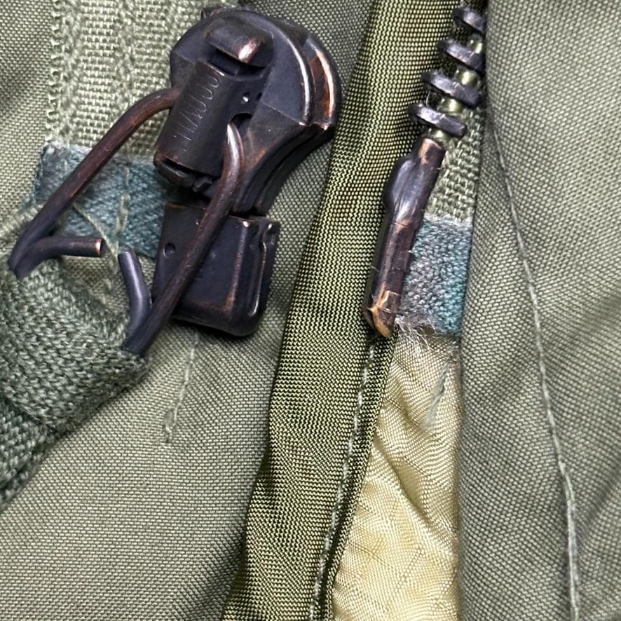 美品　M65　米軍実物　フィッシュテールパーカー　SCOVILLジップ