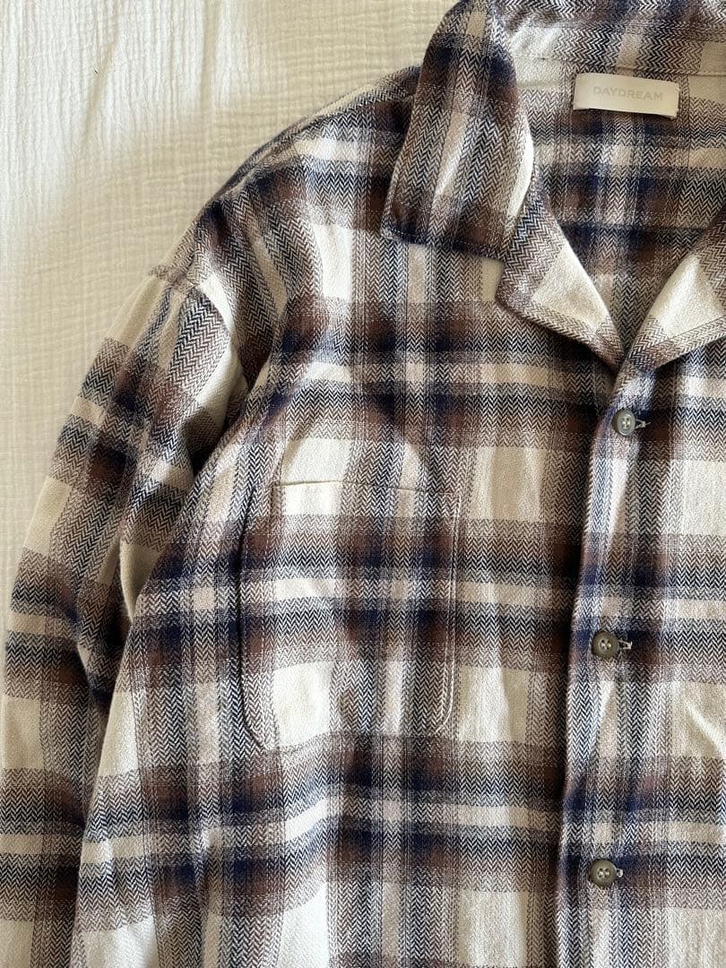 Daydream Ombre Check Flannel Shirt サイズM