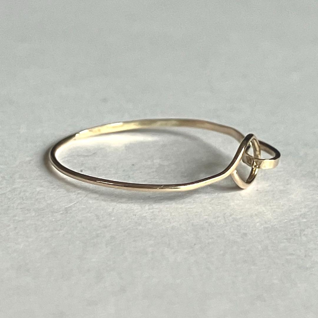 K10 10金　10号　リング　46