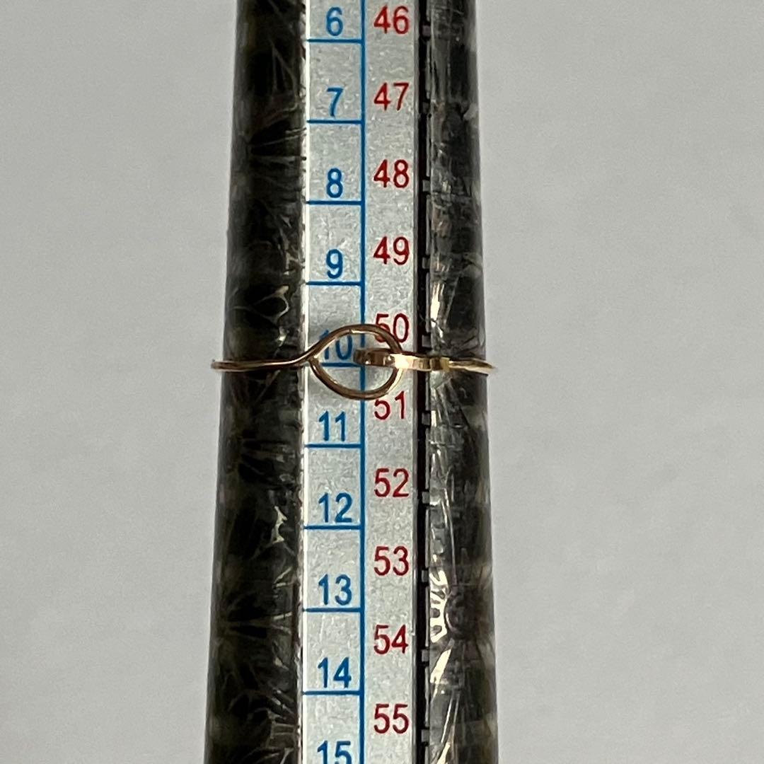 K10 10金　10号　リング　46