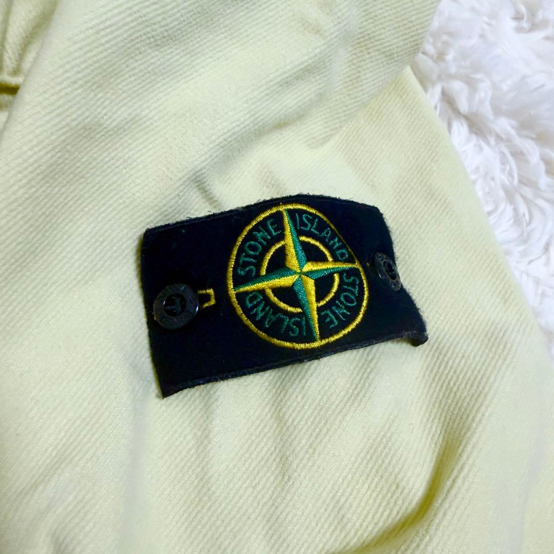 ストーンアイランド　モールスキン 長袖シャツ　L イエロー