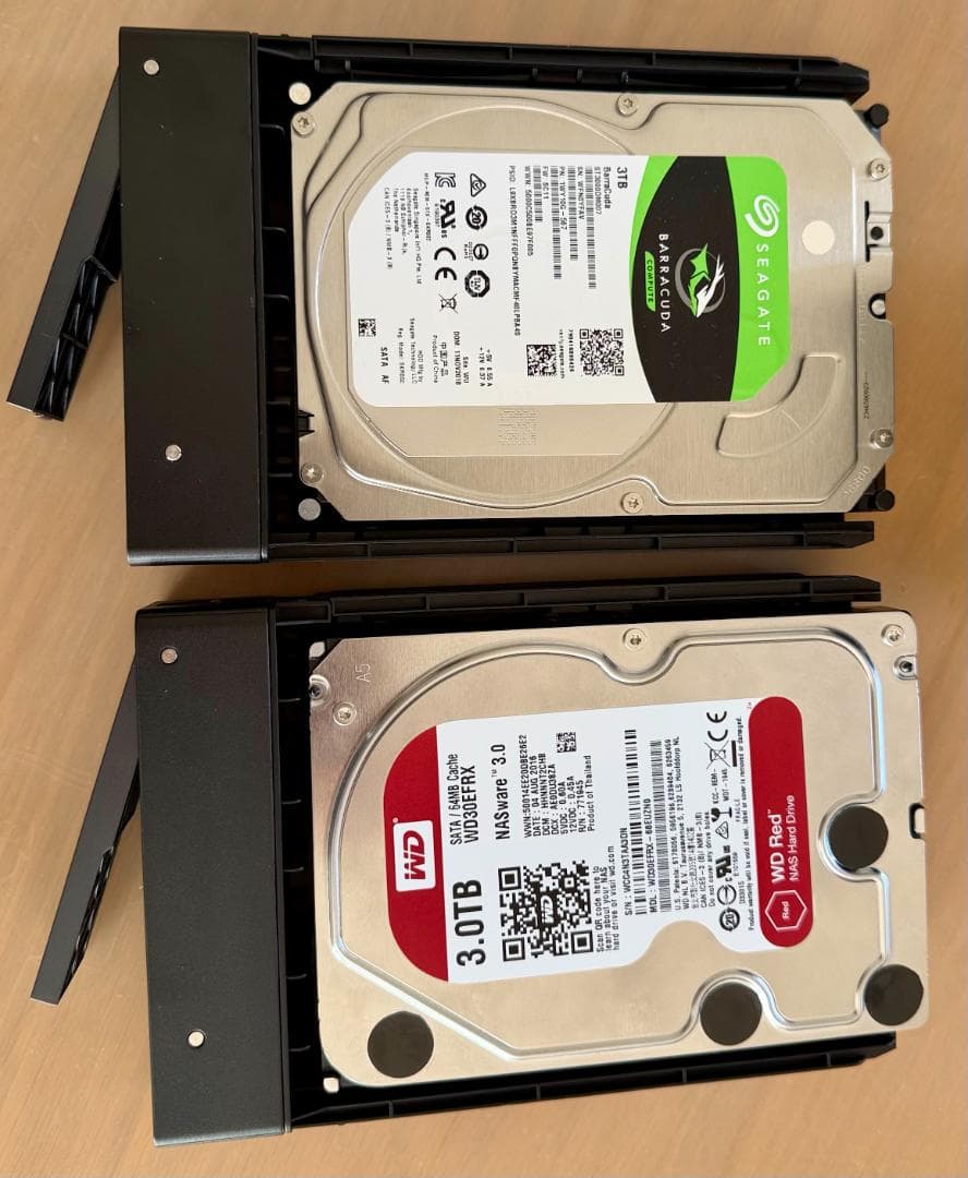 DXP2800 3TBHDD2台,1TBSSD メモリ16Gbアップグレード