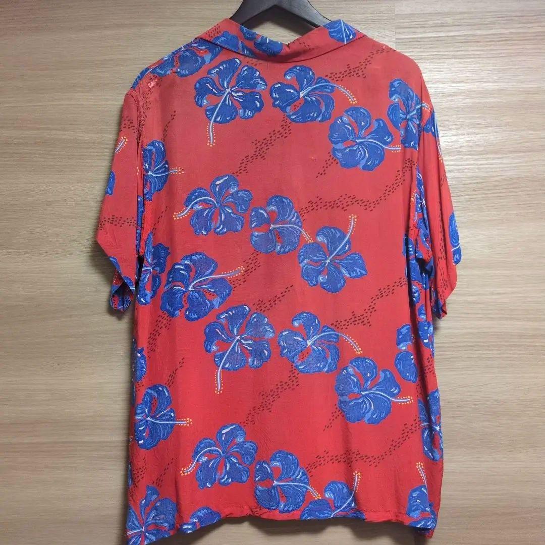 40s 50s Pilgrim レーヨン ハワイアンシャツ アロハ ロカビリー