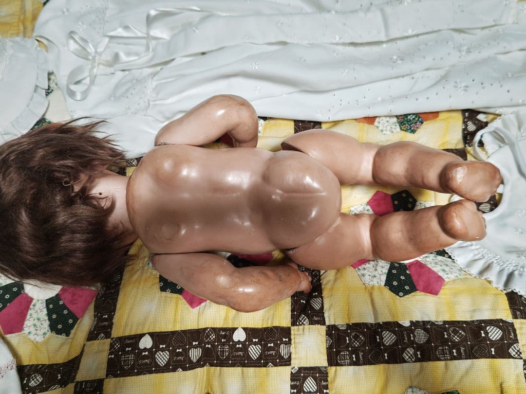 RE Nippon アンティークドール　ベビービスクドール/モリムラドール同時期