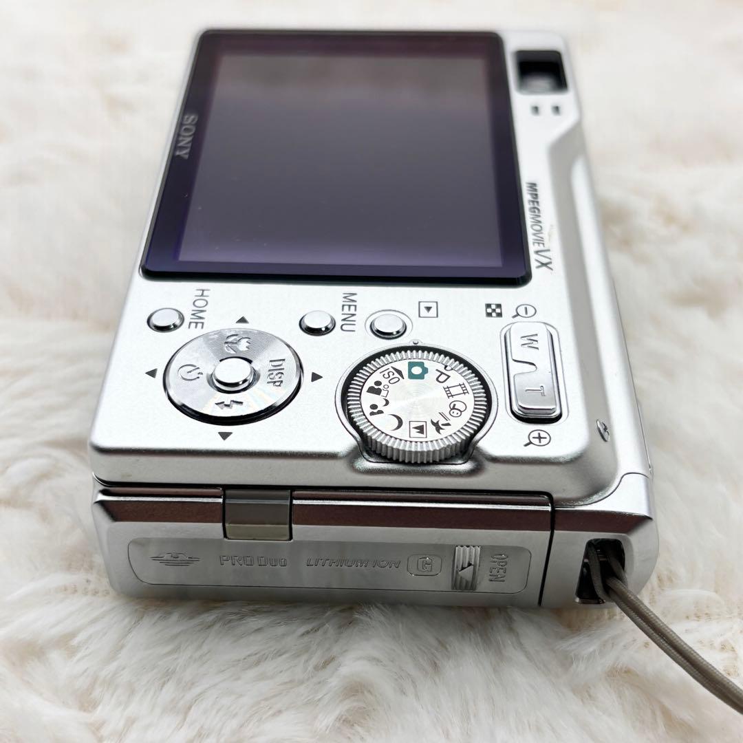 動作良好 Sony Cyber-Shot DSC-W80 シルバー