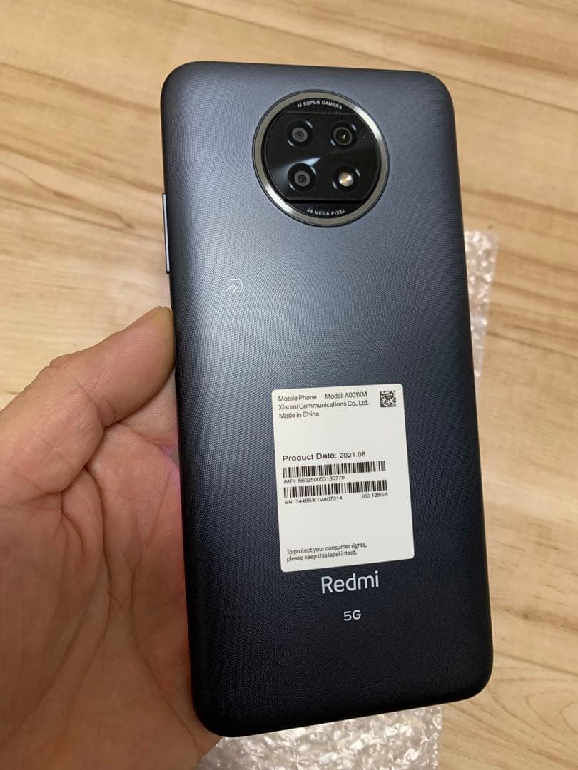 未使用に近いSoftBank Redmi Note9T A001XM 128GB