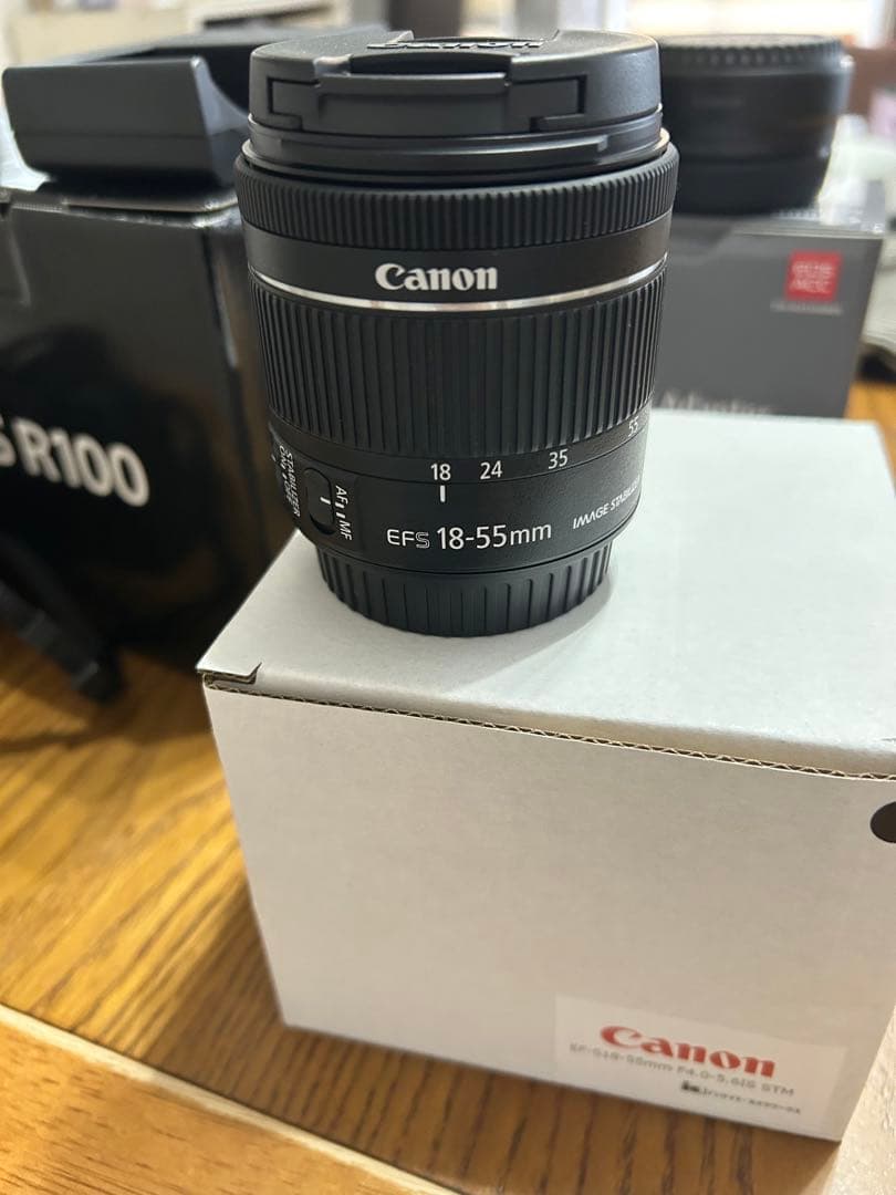 Canon EOS R100 ミラーレスカメラ 本体とレンズセット