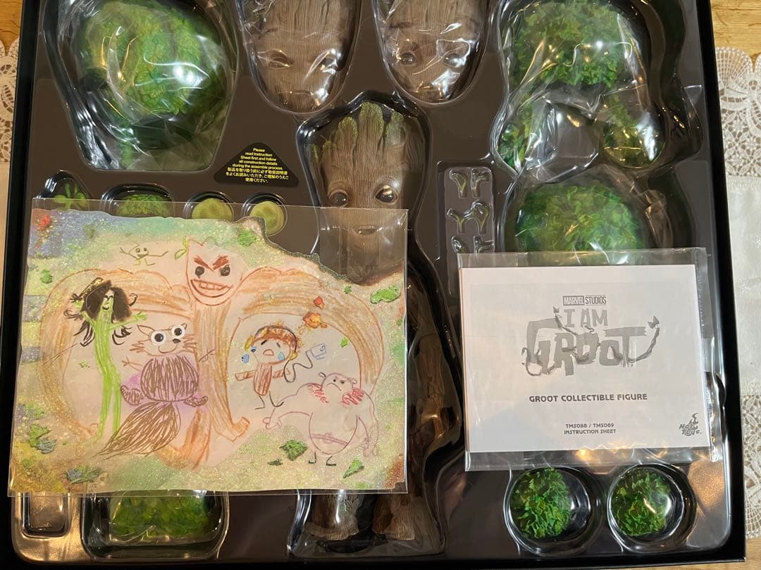 ホットトイズ　アイ・アム・グルート　hottoys groot グルート