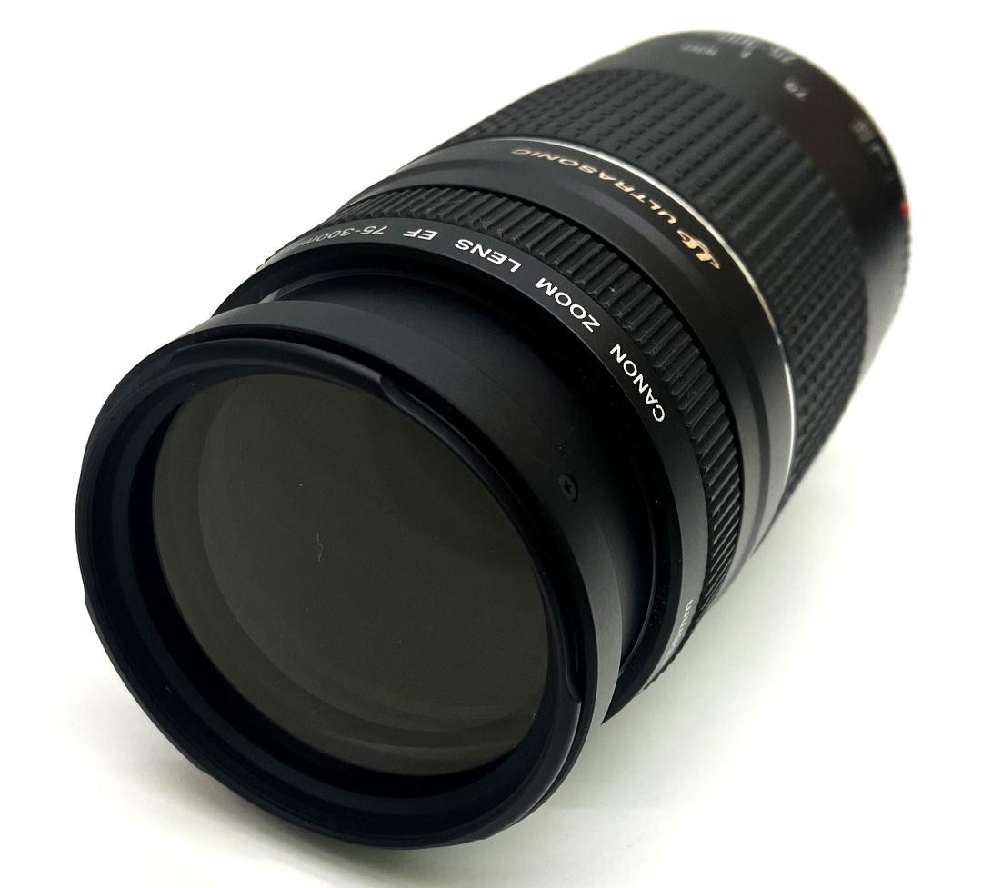 CANON ZOOM LENS EF 75-300mm f4-5.6 ⅢUSM
