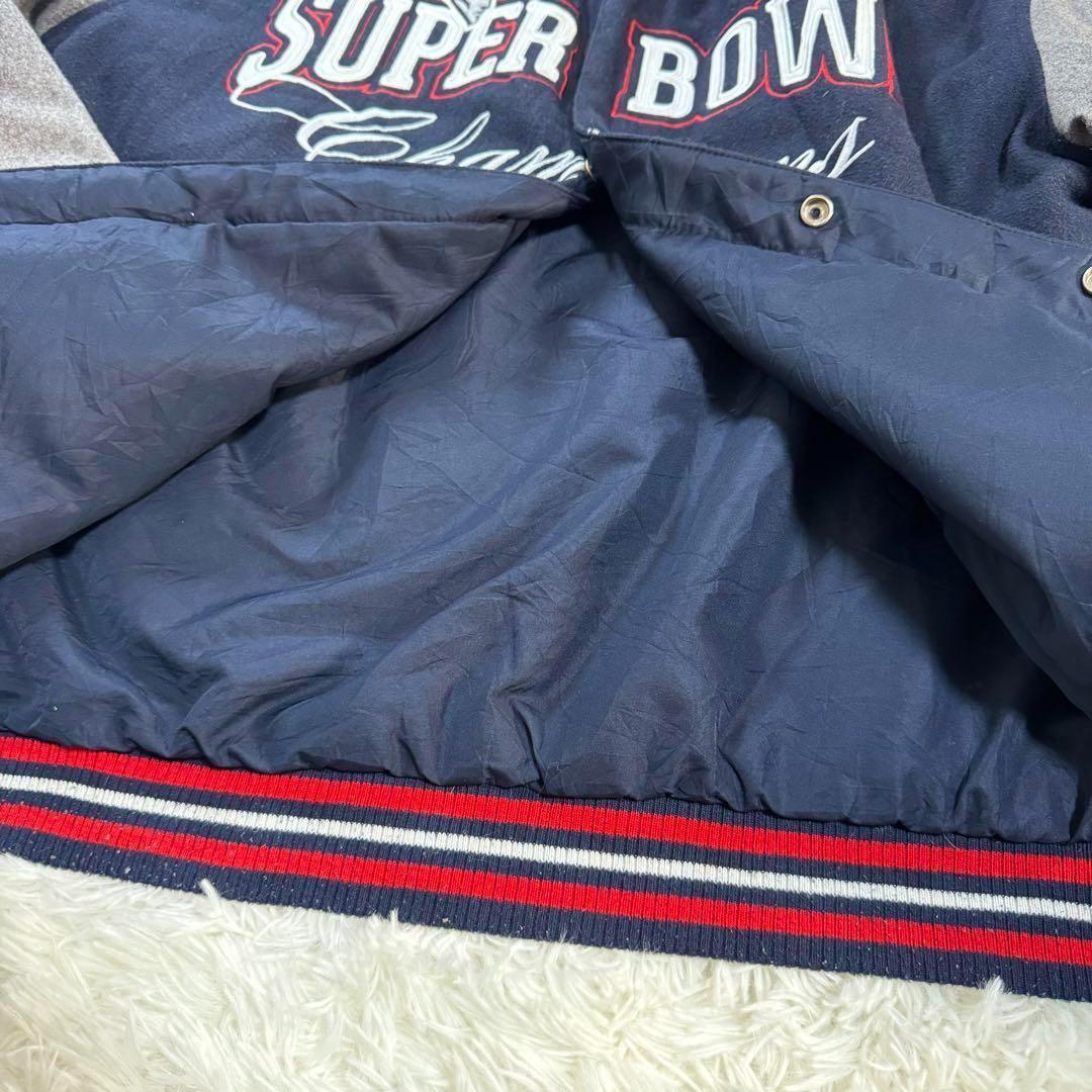 ☆スーパーボウル チャンピオン リバーシブル ジャケット JH デザイン Lg☆