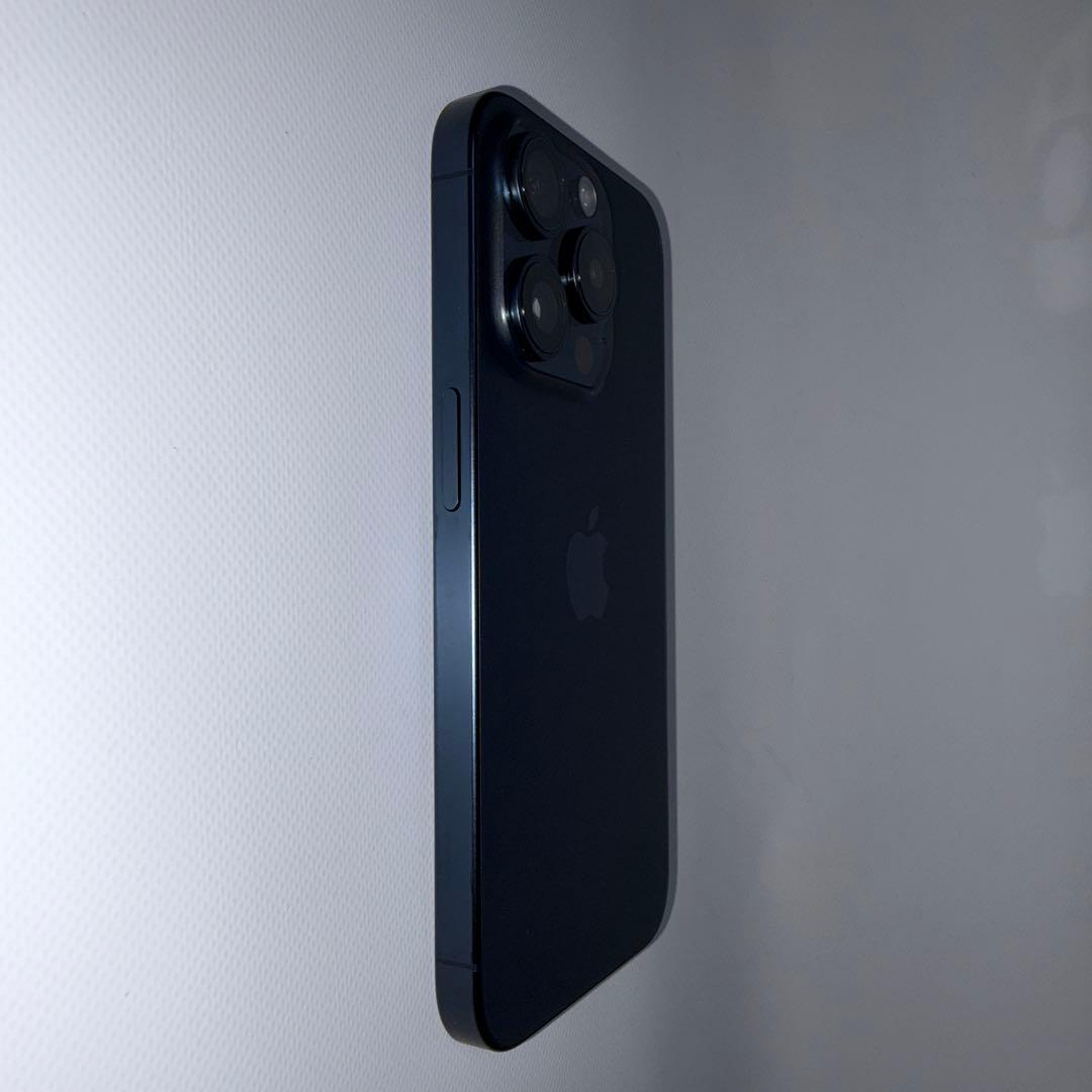 iPhone15pro 256GB チタンブルー