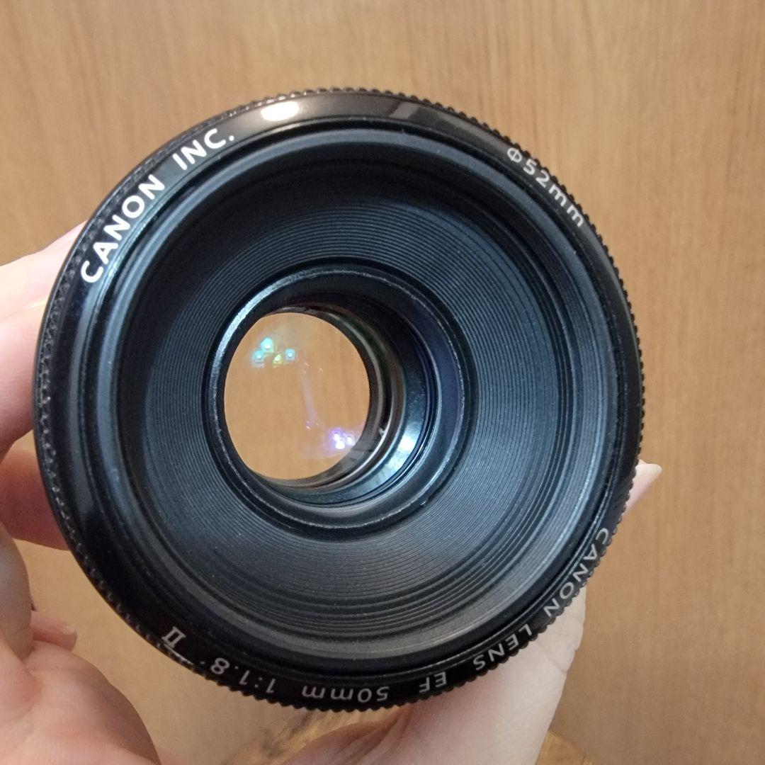 【再値引】Canon EF 50mm f1.8 II レンズ 美品