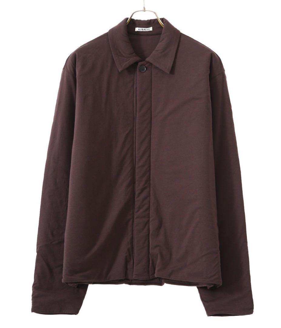 ジャケット・アウター AURALEE DOUBLE CLOTH PUFFER BLOUSON