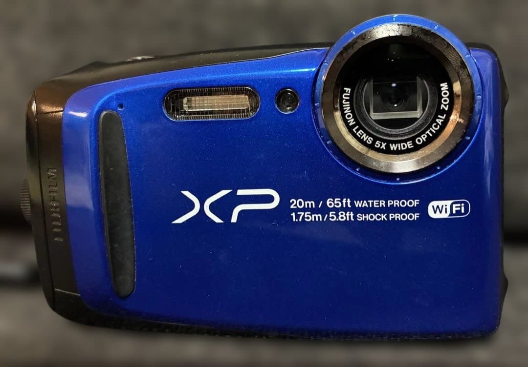 FINEPIX XP120シリーズ　デジタルカメラ　FUJIFILM 青色