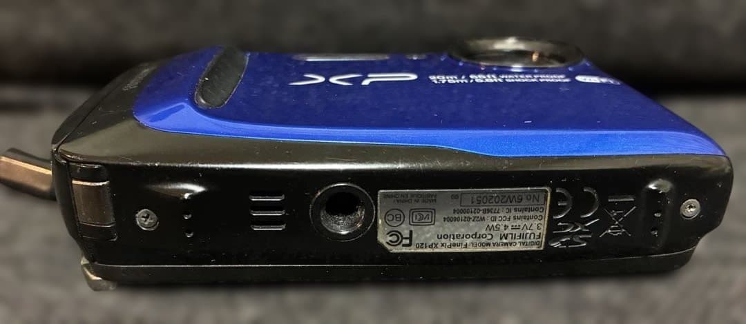 FINEPIX XP120シリーズ　デジタルカメラ　FUJIFILM 青色