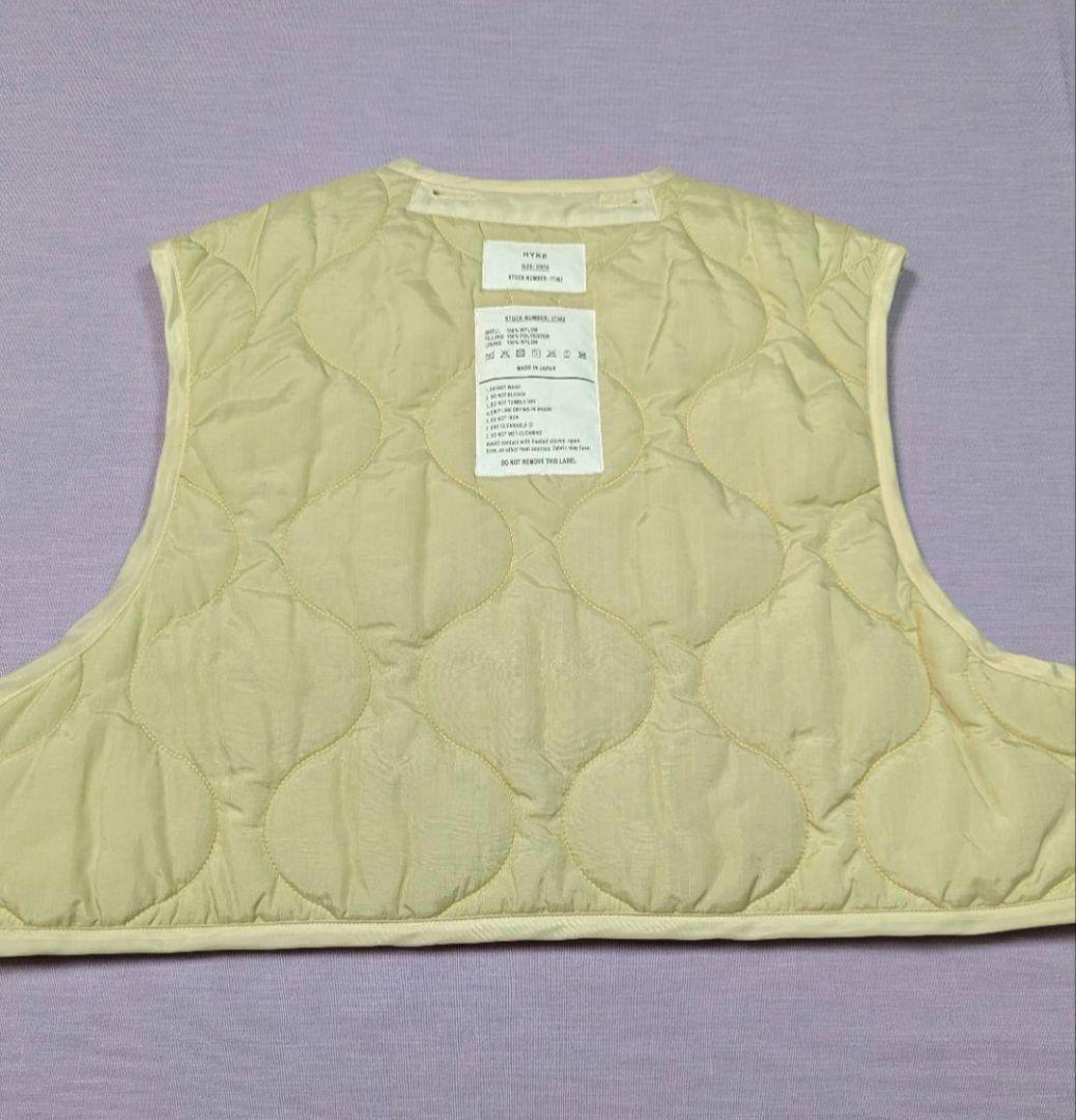 nori HYKE ハイク キルティングベスト