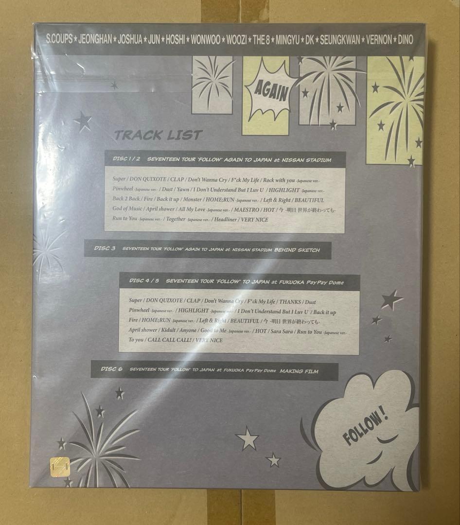 K-POP・アジア SEVENTEEN FOLLOW AGAIN DVD