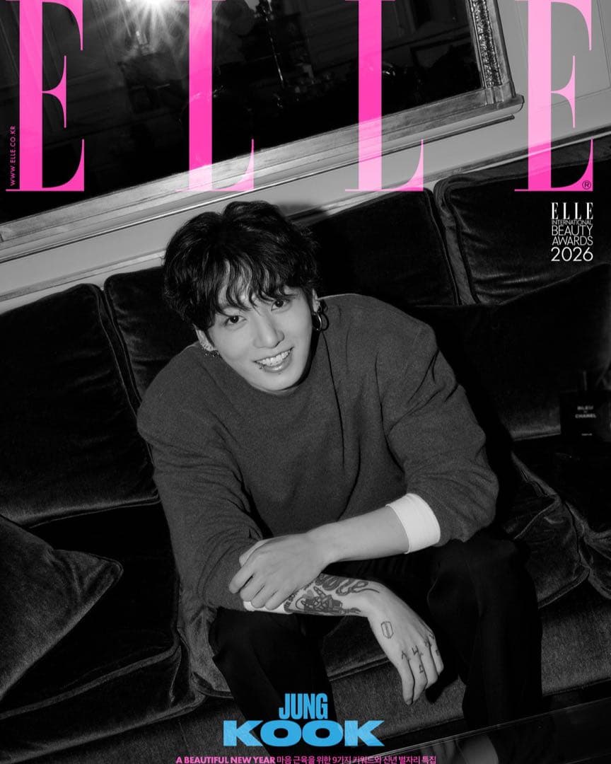 ELLE KOREA JUNGKOOK 9冊set