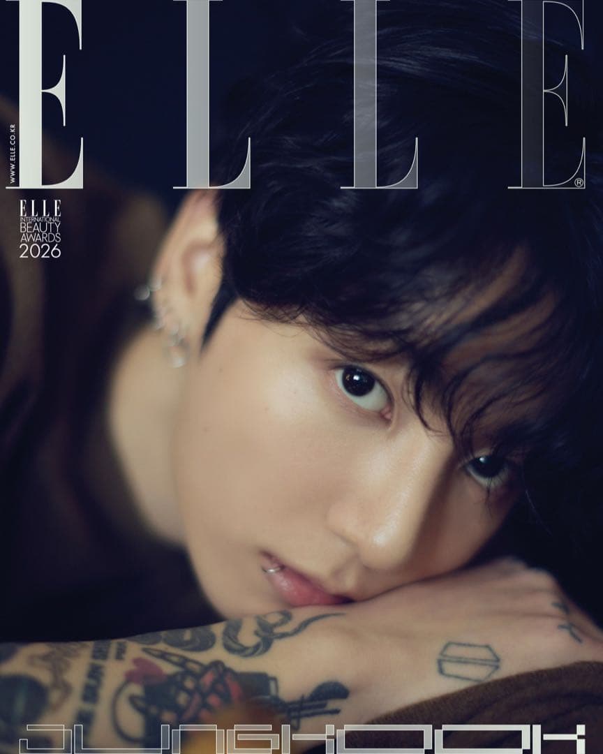 ELLE KOREA JUNGKOOK 9冊set