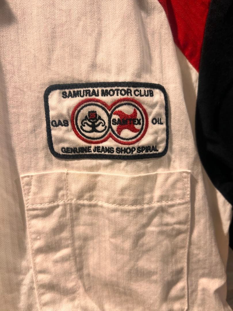 SAMURAI MOTOR CLUB ワークシャツ　サイズL