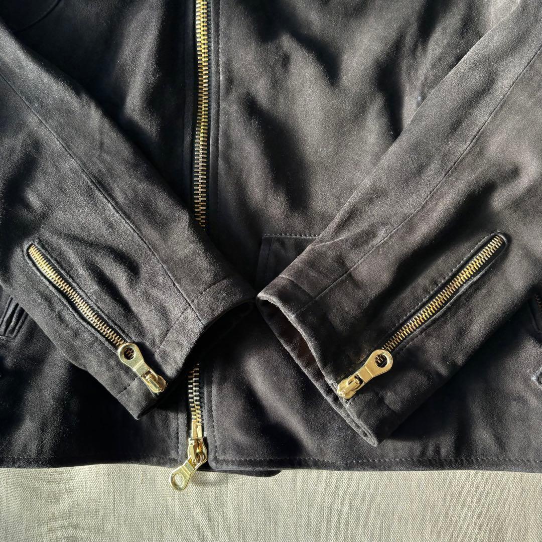 CINQUANTAチンクアンタ スエード ダブルライダース BeamsF 48