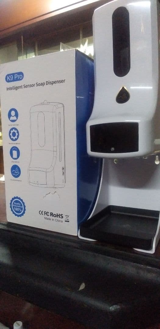 検温アルコールディスペンサー